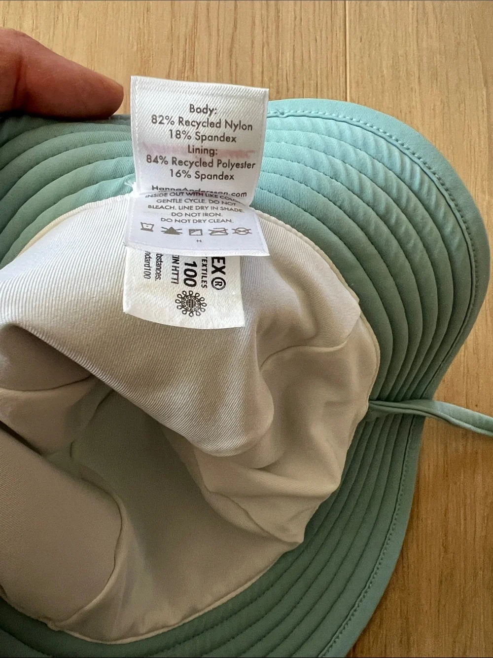 Hanna Andersson baby swim hat - xs